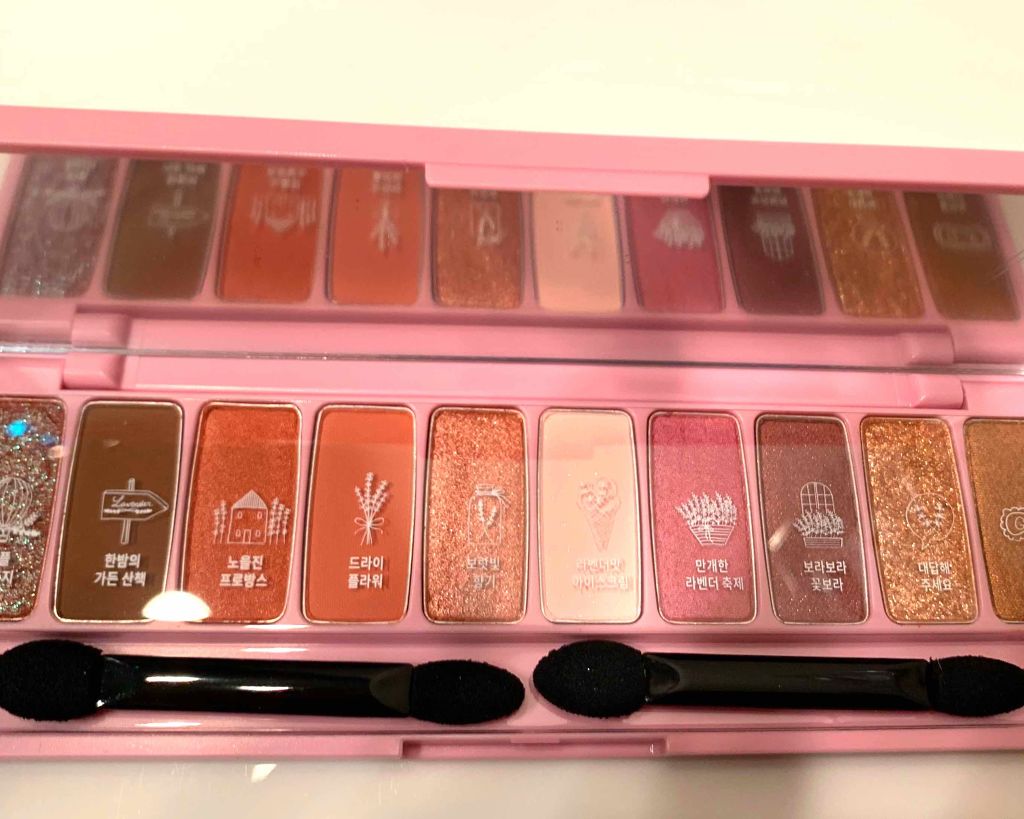 プレイカラー アイシャドウ/ETUDE/アイシャドウパレットを使ったクチコミ(2枚目)