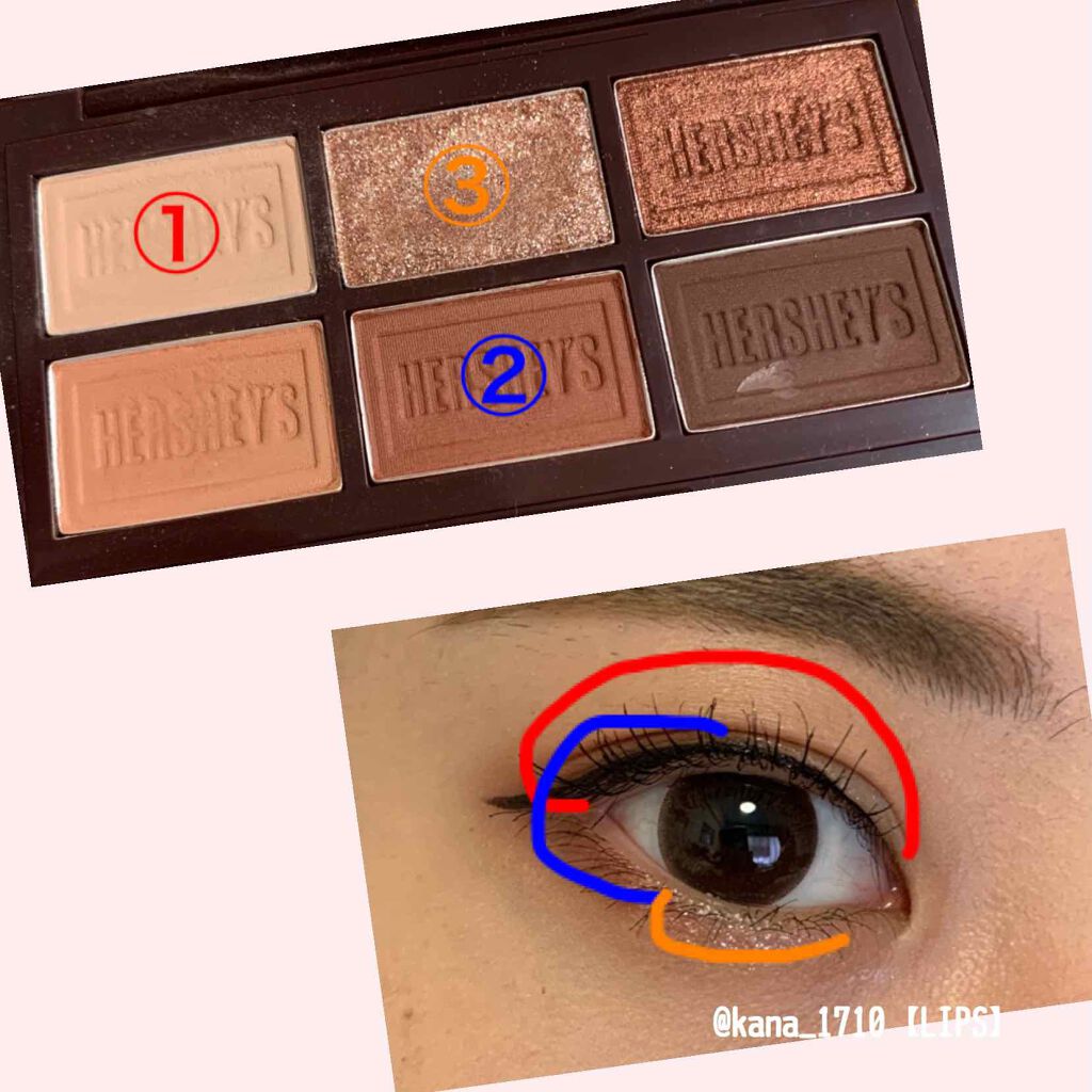 ハーシー プレイカラーアイズミニ/ETUDE/アイシャドウパレットを使ったクチコミ（2枚目）