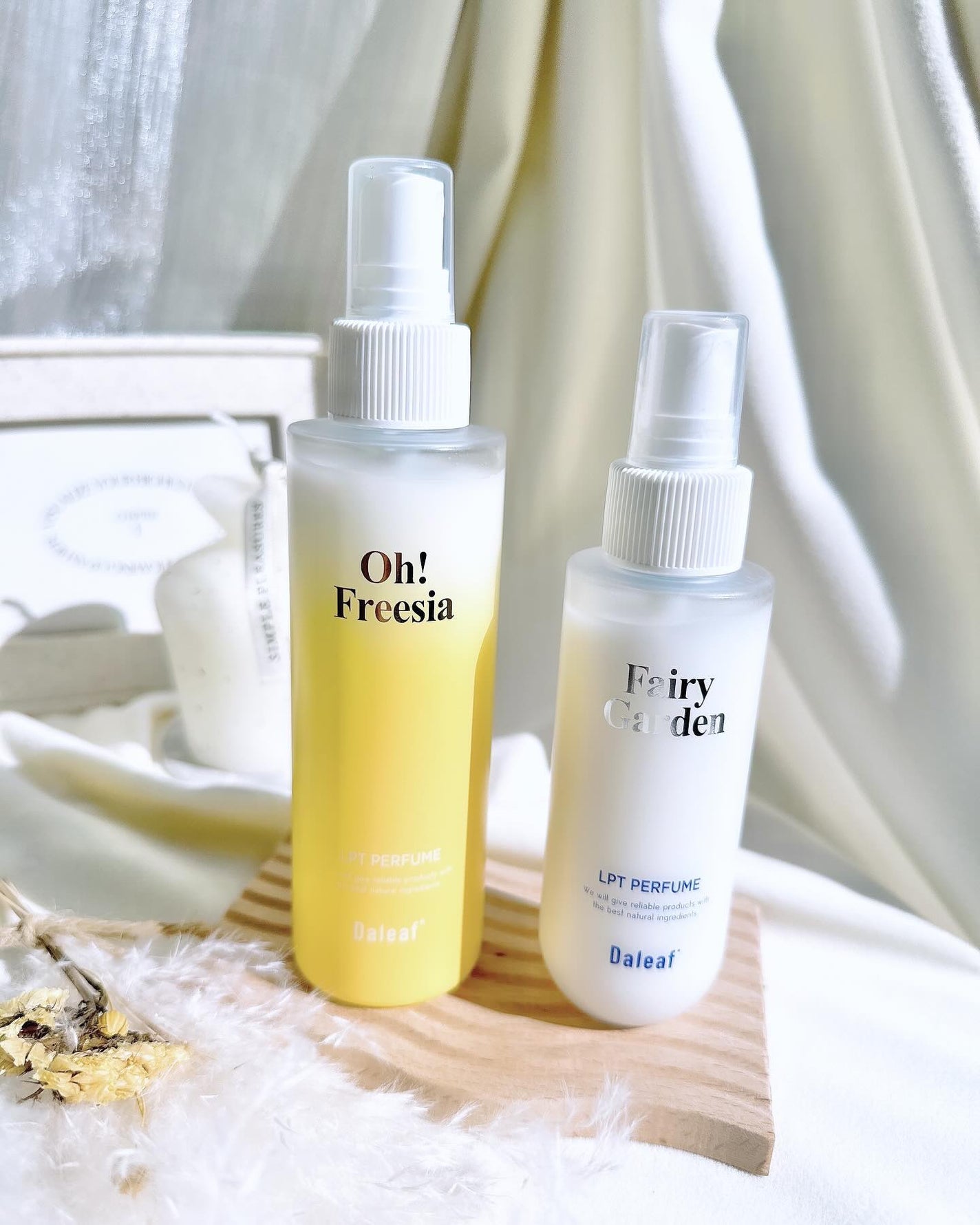 パフュームヘアパックインミスト Pink Breeze/Daleaf/アウトバストリートメントを使ったクチコミ(1枚目)