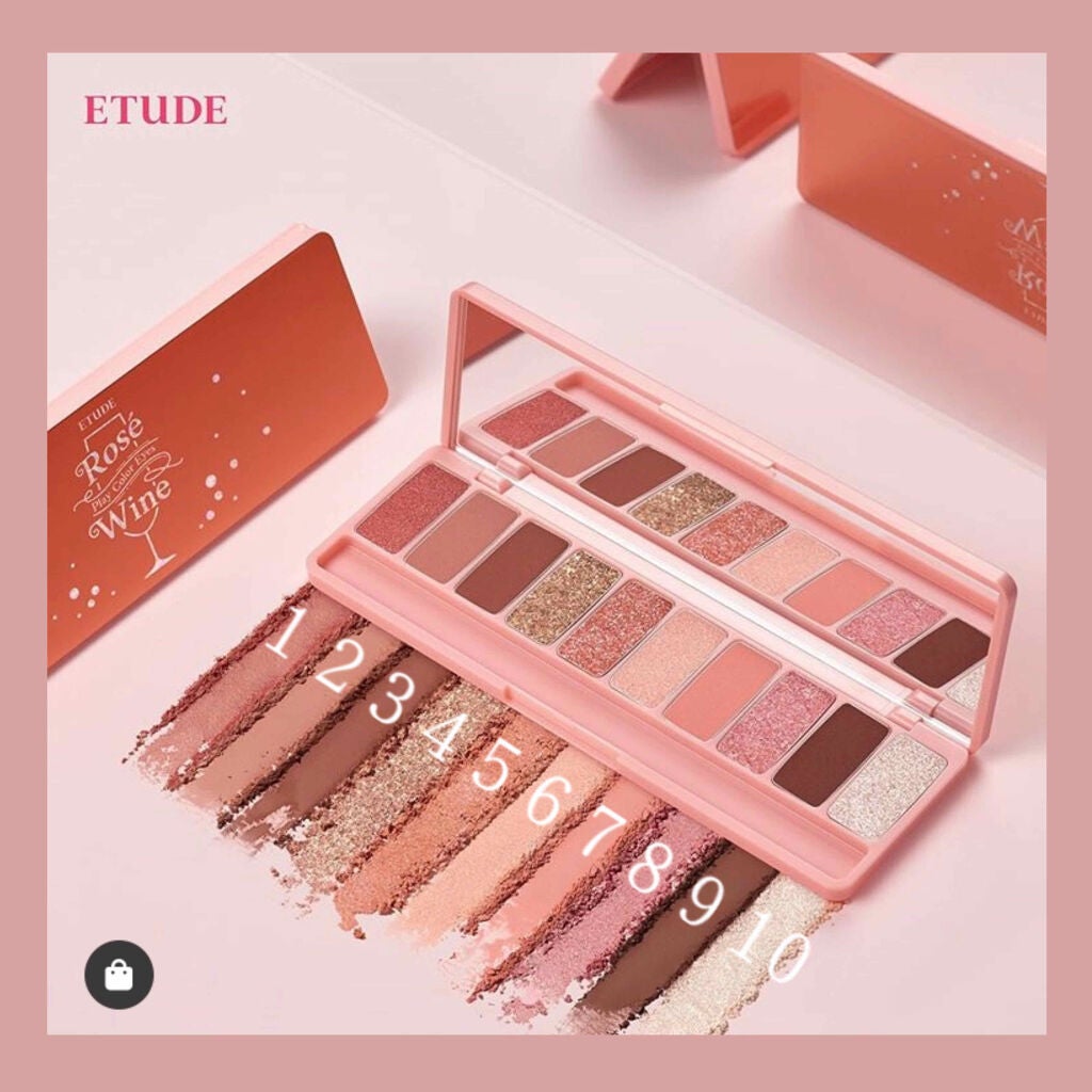 プレイカラー アイシャドウ/ETUDE/アイシャドウパレットを使ったクチコミ(3枚目)