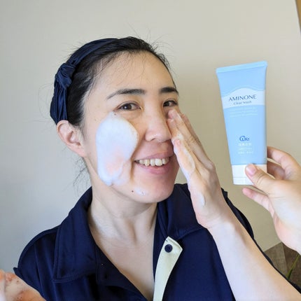 アミノネクリアウォッシュ/Cure/洗顔フォームを使ったクチコミ(1枚目)