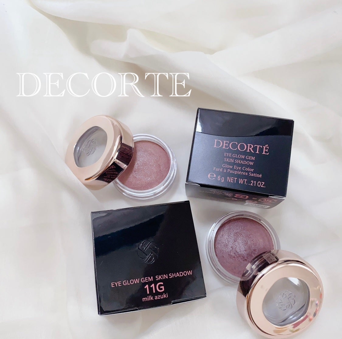アイグロウジェム スキンシャドウ/DECORTÉ/ジェル・クリームアイシャドウを使ったクチコミ(1枚目)