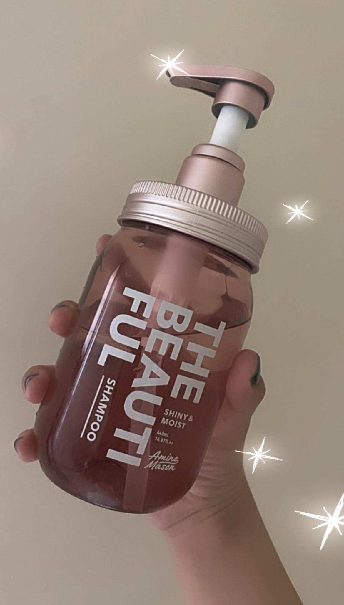 シャイニー＆モイスト シャンプー／ヘアトリートメント/アミノメイソン/市販シャンプーを使ったクチコミ（1枚目）