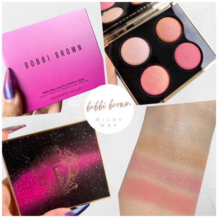 リュクス アイシャドウ クォード グロウ ウィズ ラブ コレクション/BOBBI BROWN/アイシャドウパレットを使ったクチコミ(3枚目)