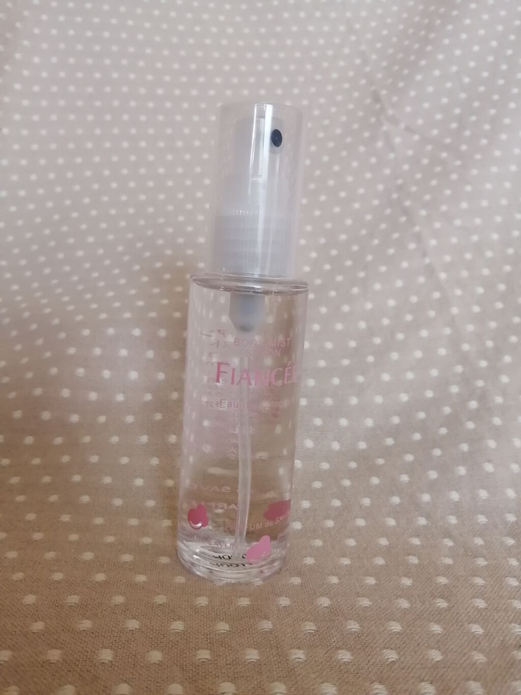 ボディミスト シャボン/フィアンセ/香水(レディース)を使ったクチコミ(1枚目)