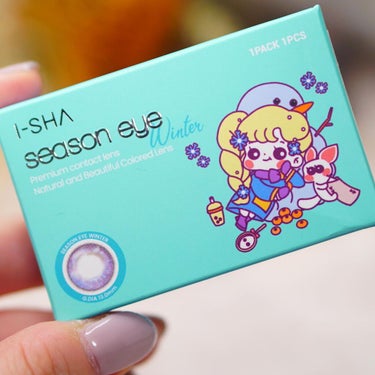i-shaアイシャ Season Eye/蜜のレンズ/カラーコンタクトレンズを使ったクチコミ（5枚目）