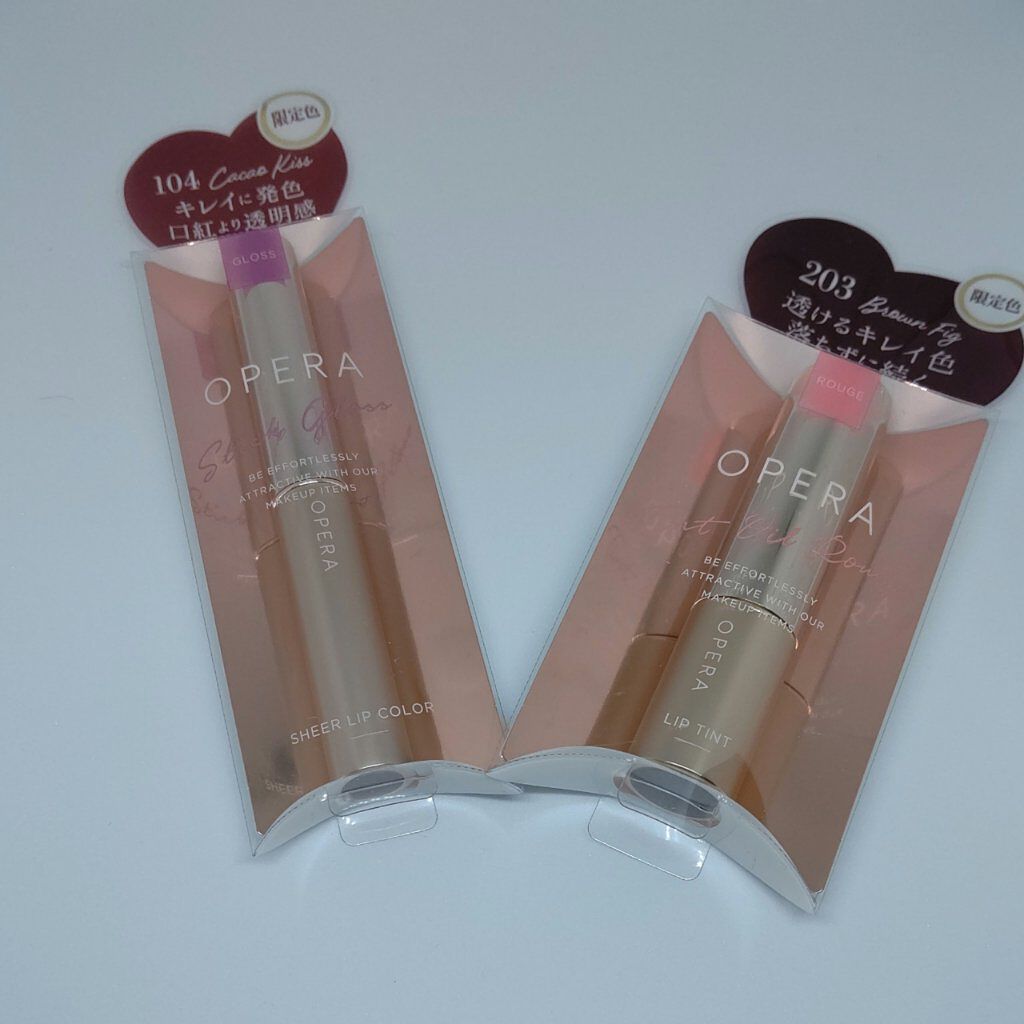 オペラ シアーリップカラー RN/OPERA/リップグロスを使ったクチコミ（1枚目）
