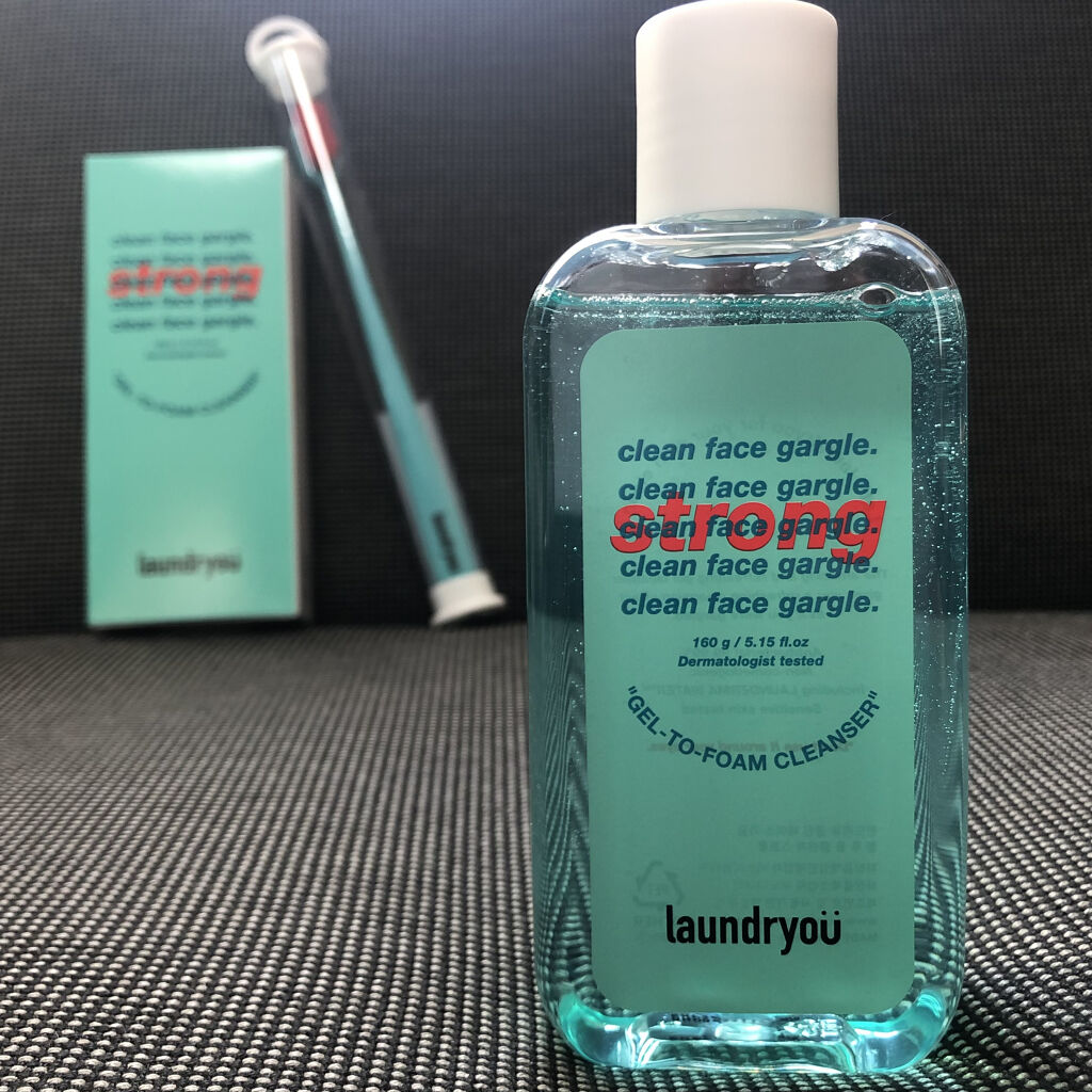 clean face gargle gel foam cleanser/laundryou/その他洗顔料を使ったクチコミ（1枚目）