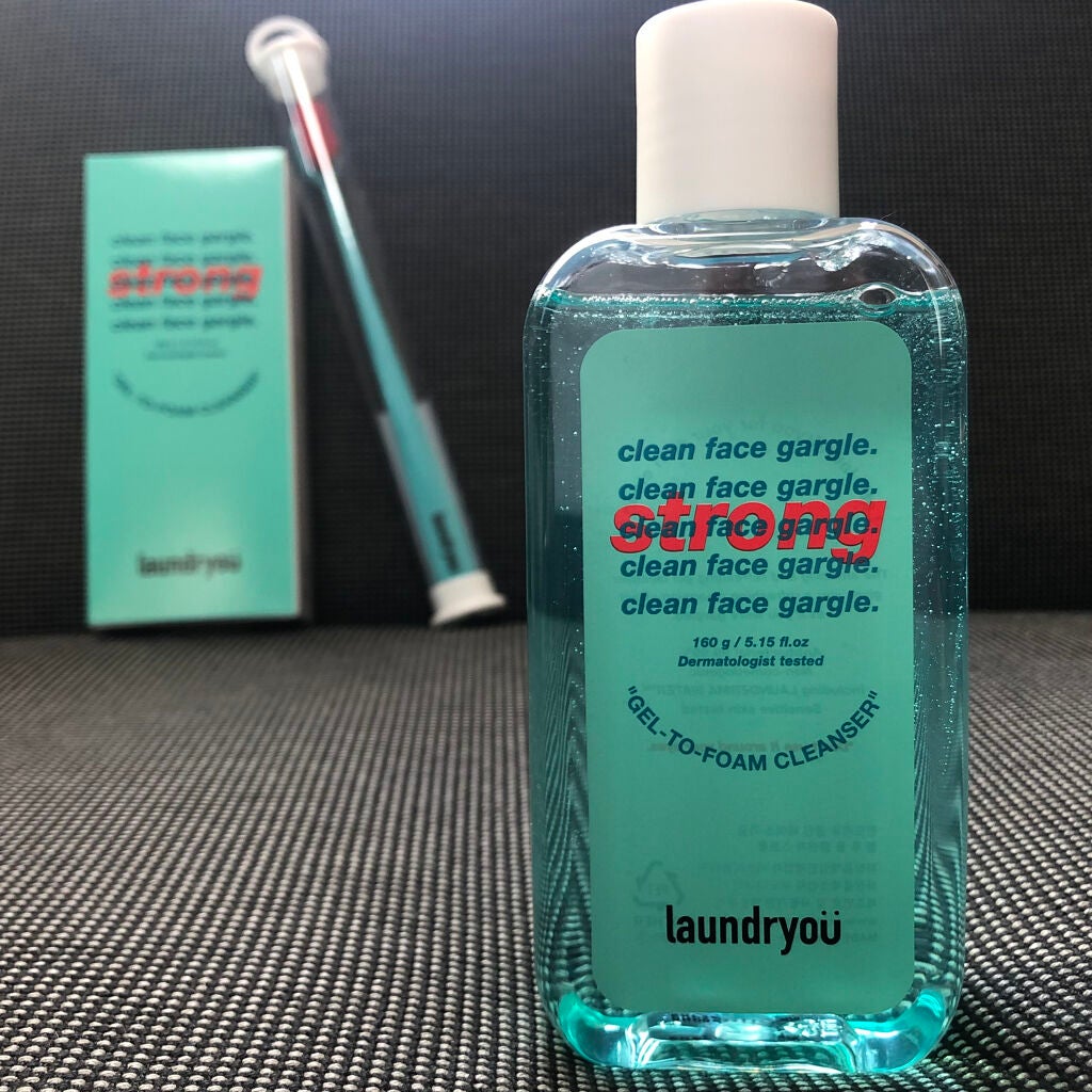 clean face gargle gel foam cleanser/laundryou/その他洗顔料を使ったクチコミ(1枚目)