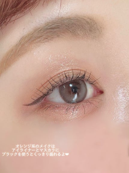 ごんす@YouTube始めました on LIPS 「《KATE夏の簡単メイク❤︎》オレンジ味の強めなブラウンなので..」(4枚目)