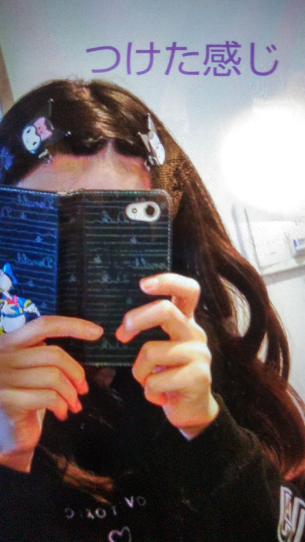 前髪クリップ/サンリオ/ヘアアクセサリーを使ったクチコミ(3枚目)