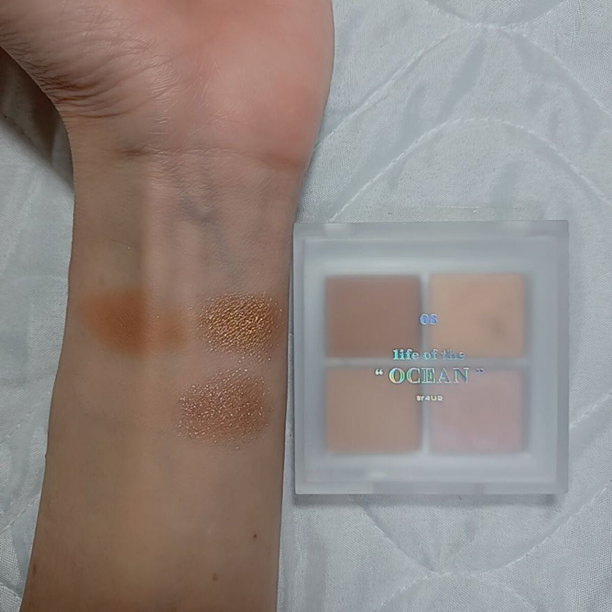 プチポケットアイシャドウパレット/SO GLAM/アイシャドウパレットを使ったクチコミ(8枚目)