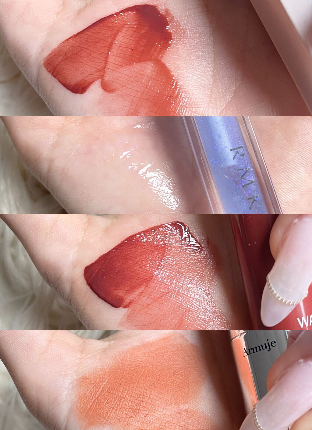 マットジュエルリップコレクション/Armuje/口紅を使ったクチコミ（2枚目）