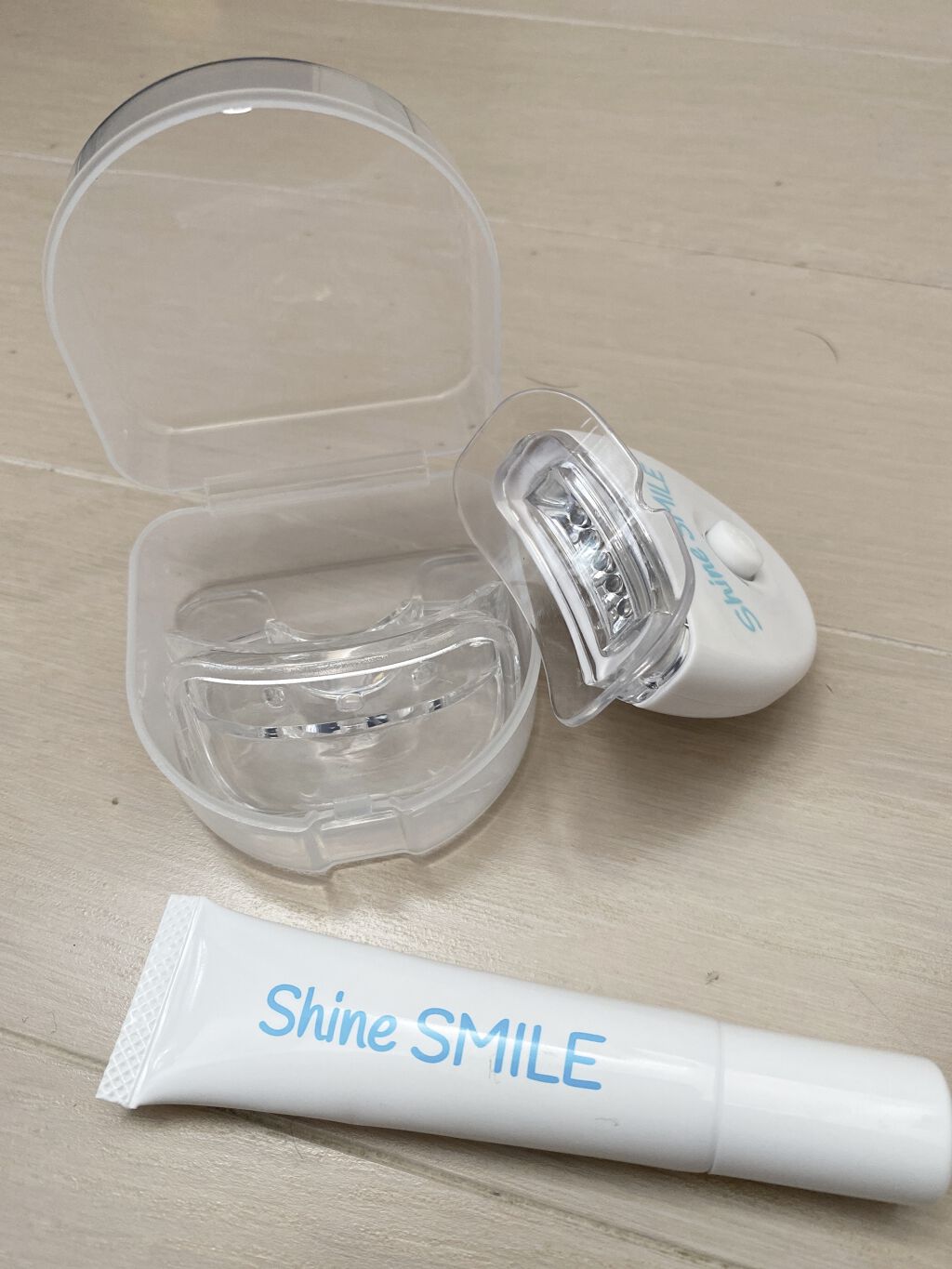 ホワイトニングスタートキット/SHINE SMILE/その他オーラルケアを使ったクチコミ（1枚目）