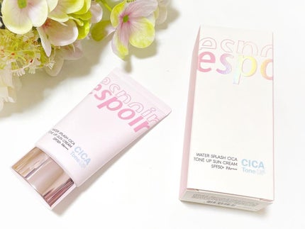 ウォータースプラッシュサンクリーム/espoir/日焼け止め・UVケアを使ったクチコミ(1枚目)