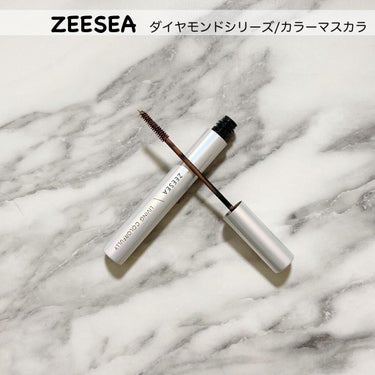 ダイヤモンドシリーズ カラーマスカラ ダーチーピンク/ZEESEA/マスカラを使ったクチコミ（2枚目）