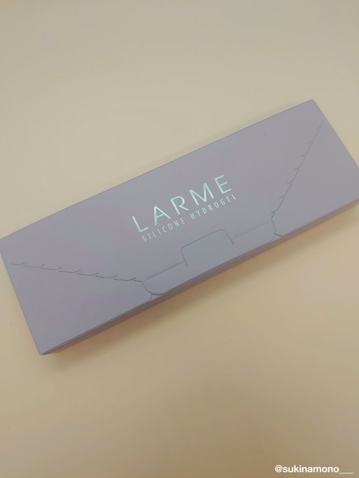ラルム シリコーンハイドロゲル ダブルモイストUV ワンデー コズミックモーヴ/LARME/カラーコンタクトレンズを使ったクチコミ（3枚目）