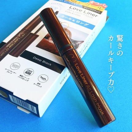 オールラッシュ マスク カール&ロング<マスカラ>/ラブ・ライナー/マスカラを使ったクチコミ(1枚目)