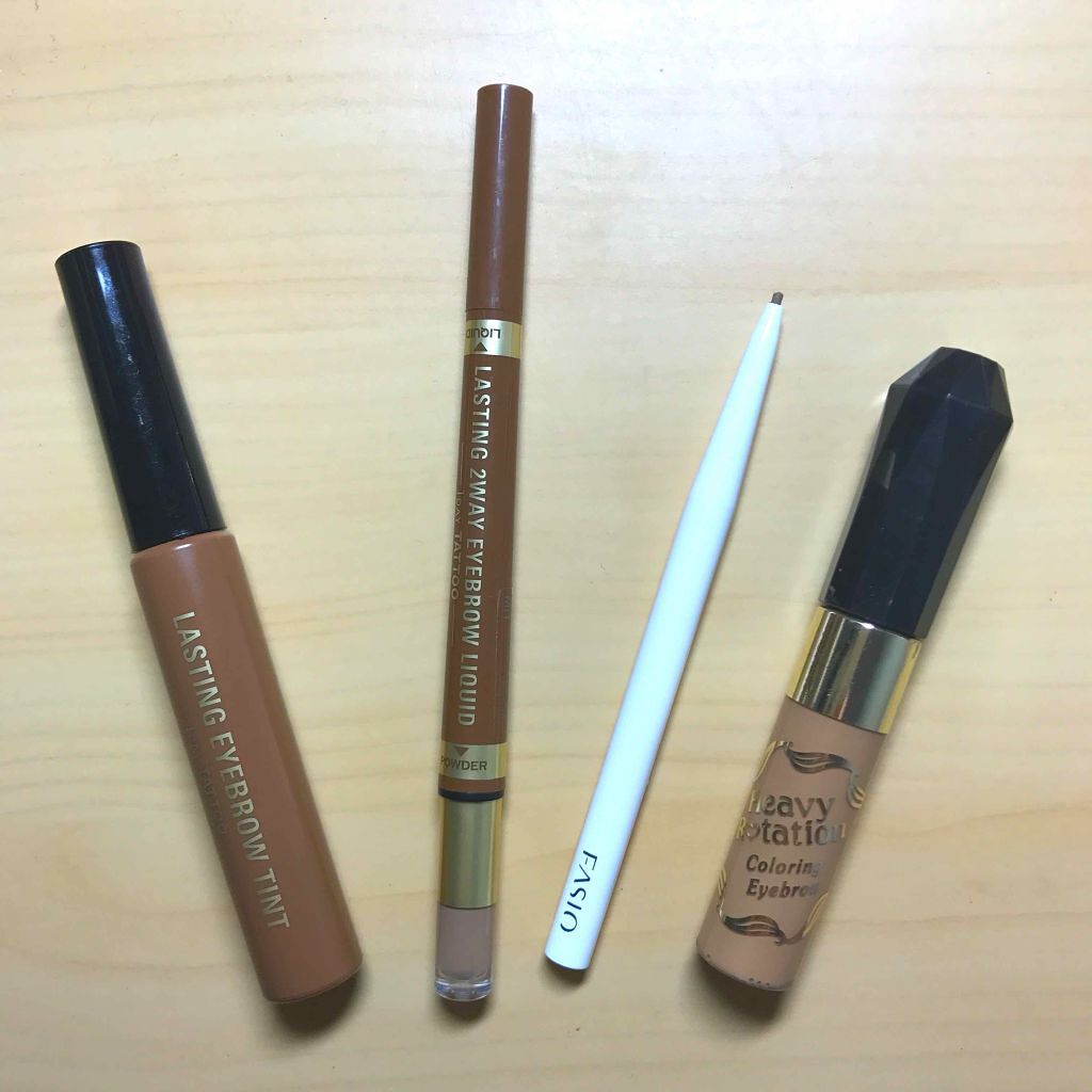 カラーリングアイブロウ/ヘビーローテーション/眉マスカラを使ったクチコミ(1枚目)
