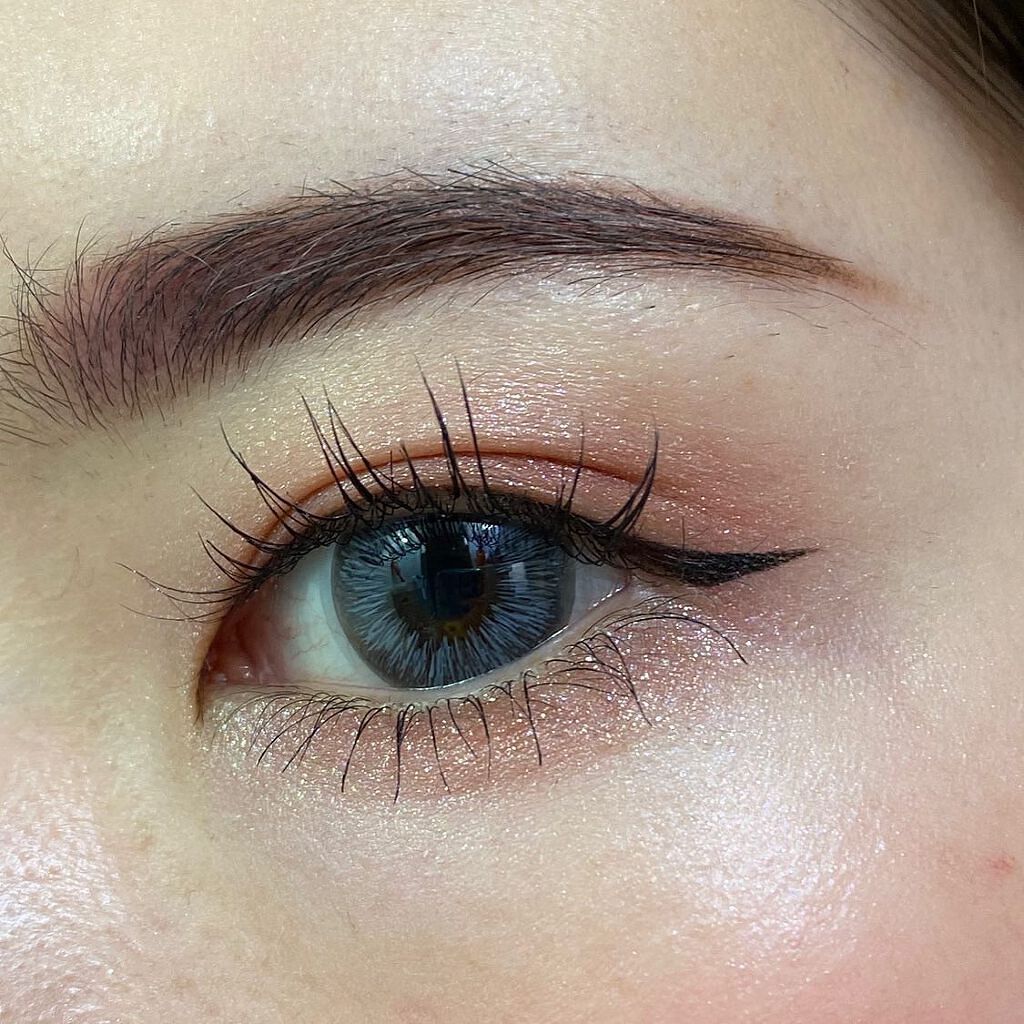 ジャストアイシャドウ/Laka/単色アイシャドウを使ったクチコミ(2枚目)