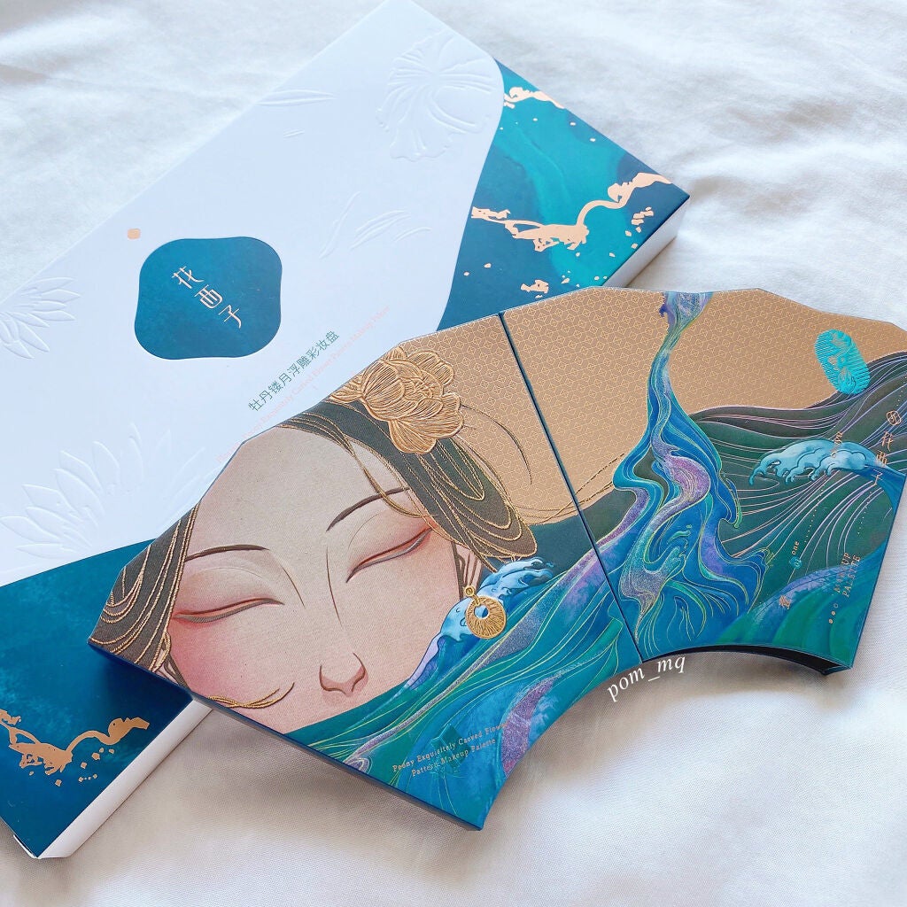 洛神賦アイシャドウパレット/花西子/マルチパレットを使ったクチコミ(6枚目)