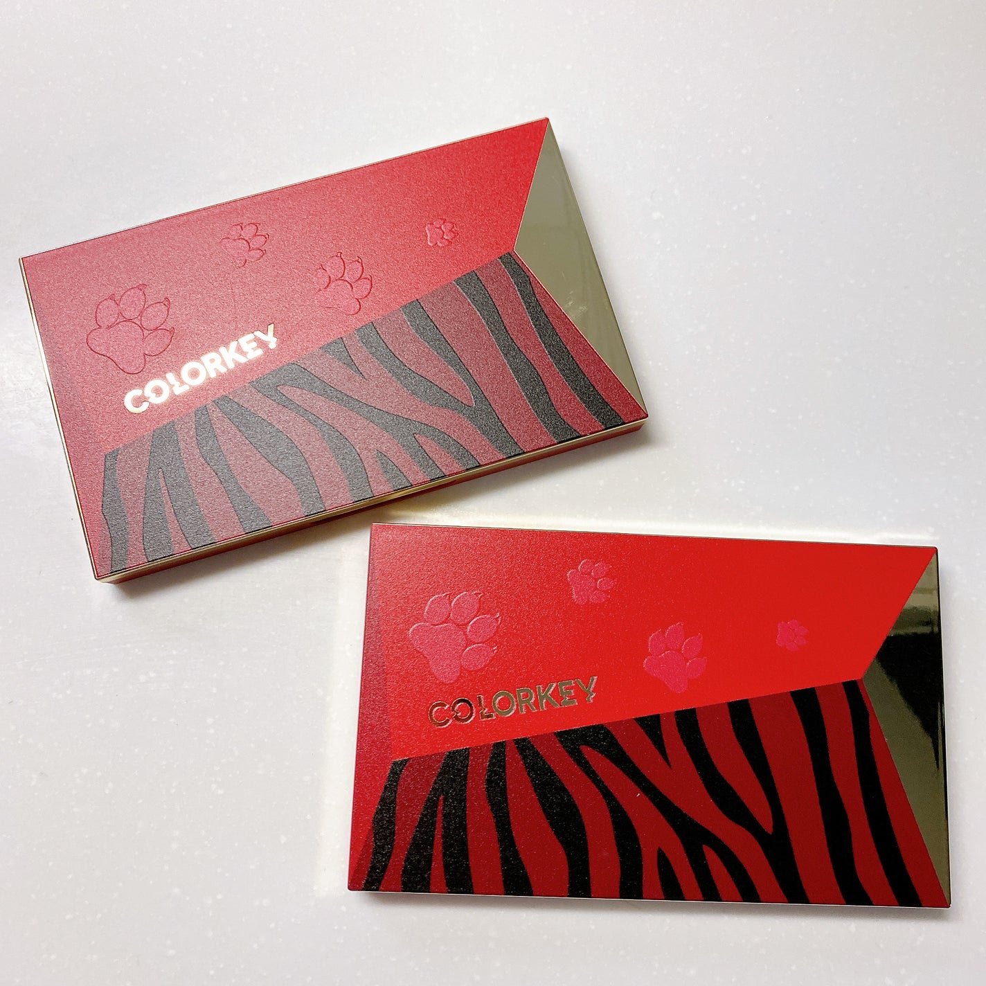 トラ十色アイシャドウパレット/COLORKEY/アイシャドウパレットを使ったクチコミ(2枚目)