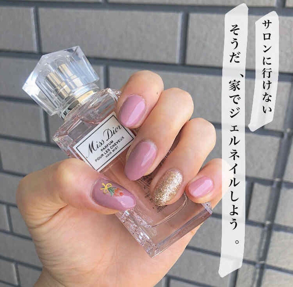 しずくネイルシール/キャンドゥ/ネイルシールを使ったクチコミ(1枚目)