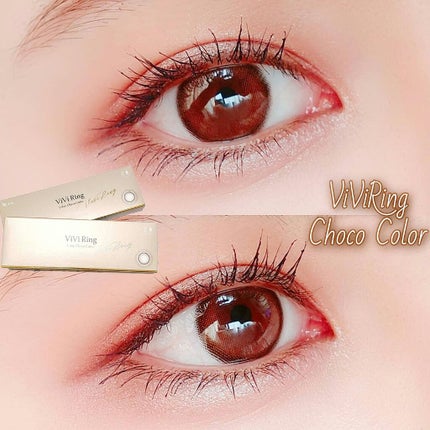 ViVi Ring 1Month/OLENS/カラーコンタクトレンズを使ったクチコミ(1枚目)