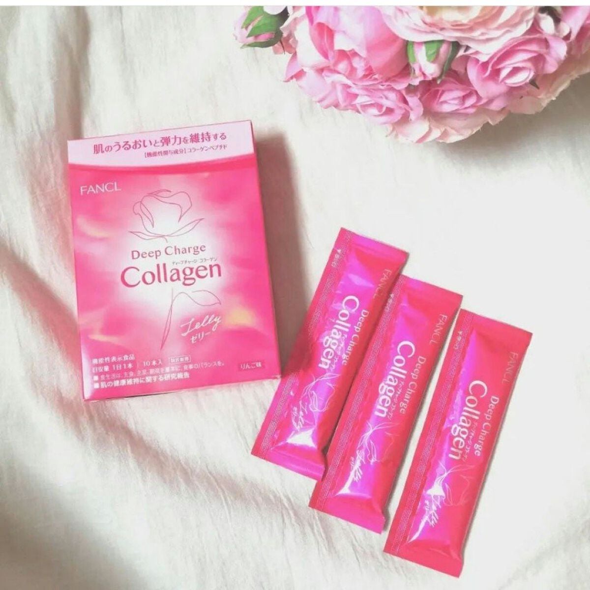 ディープチャージ コラーゲン スティックゼリー/ファンケル/美容サプリメントを使ったクチコミ(5枚目)