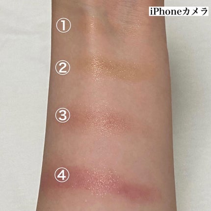 リアルクローズシャドウ/excel/アイシャドウパレットを使ったクチコミ(3枚目)