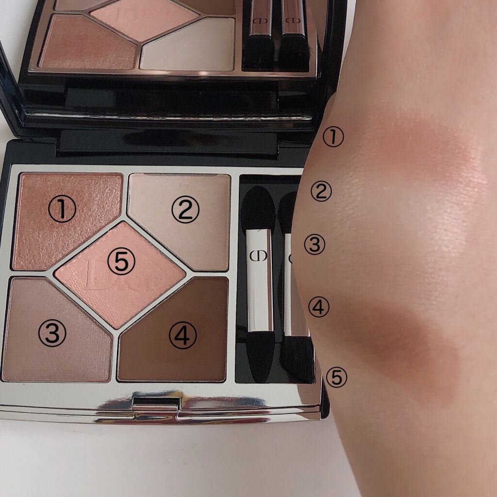 【旧】サンク クルール クチュール/Dior/アイシャドウパレットを使ったクチコミ(5枚目)