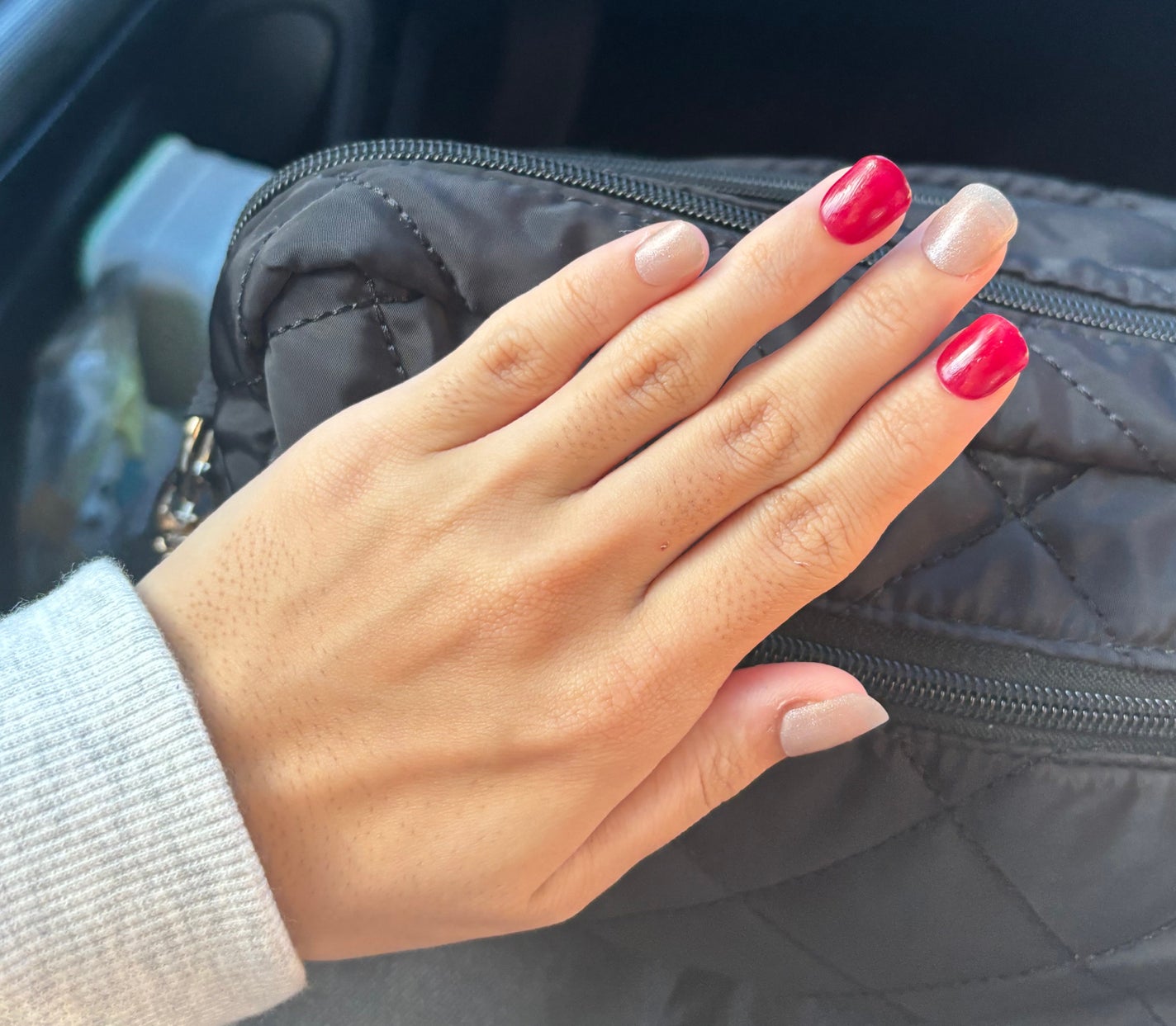 ジェルネイル(ライト対応)/セリア/ジェルネイルを使ったクチコミ(2枚目)