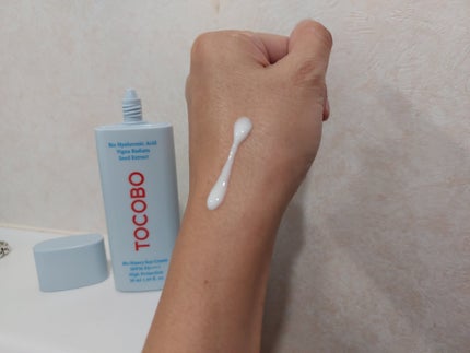 バイオウォータリーサンクリーム/TOCOBO/日焼け止めクリームを使ったクチコミ(2枚目)