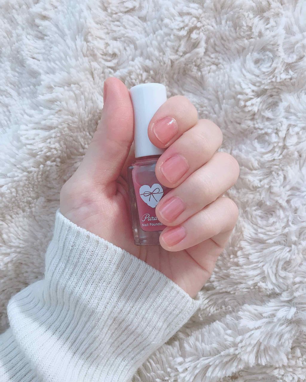 ネイルファンデーション/パラドゥ/マニキュアを使ったクチコミ(1枚目)