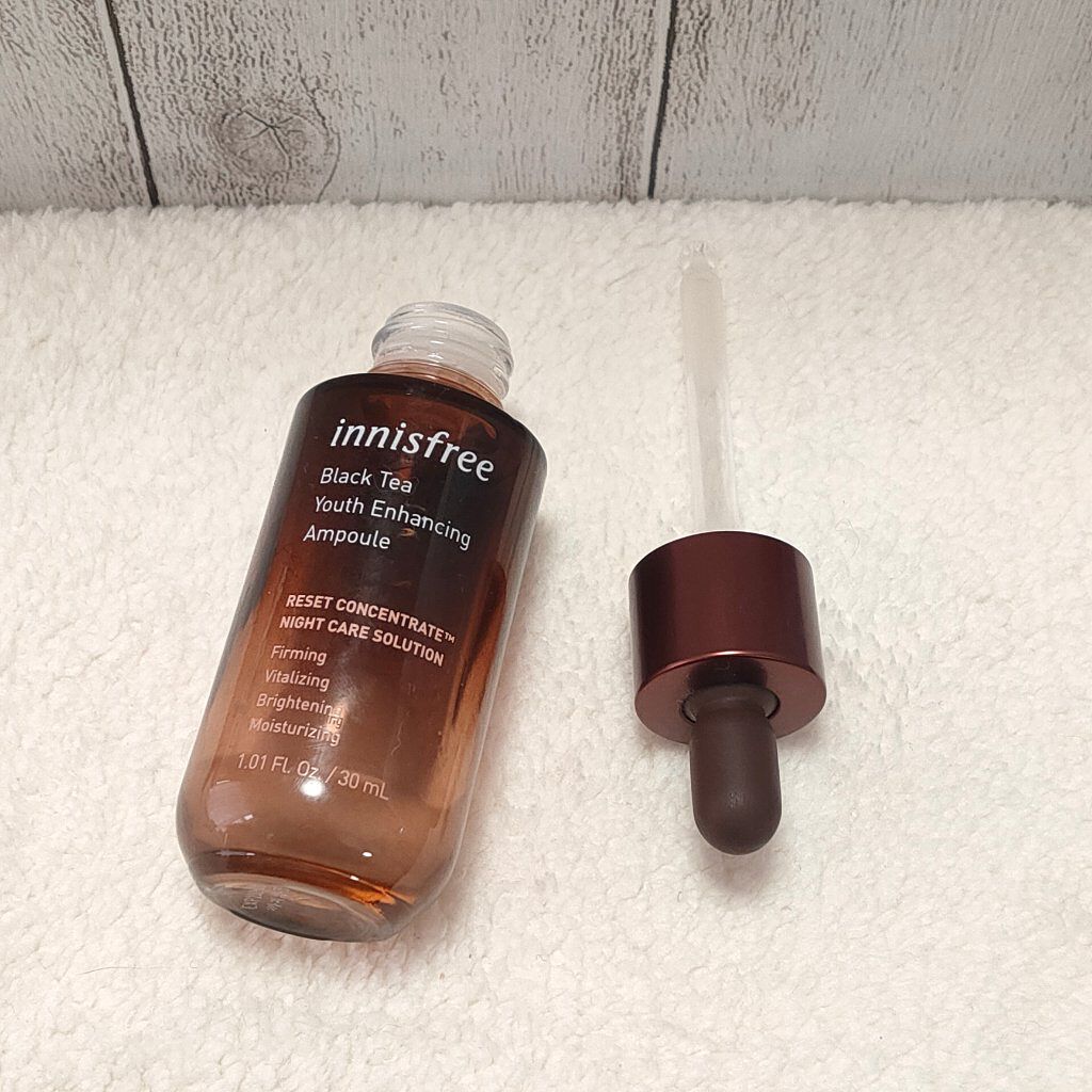 ブラックティー ユース セラム/innisfree/美容液を使ったクチコミ（1枚目）