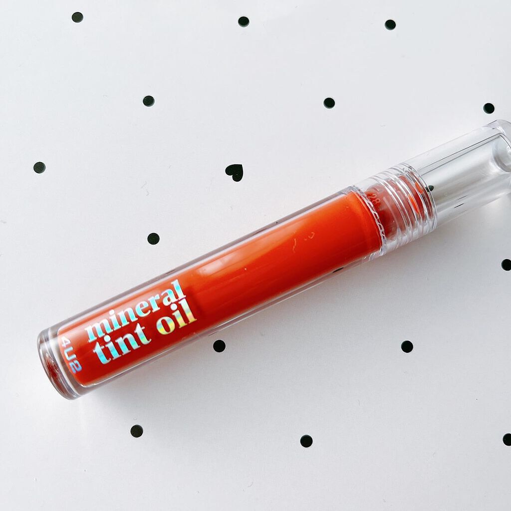 ミネラルティントオイル/4U2/リップティントを使ったクチコミ(3枚目)