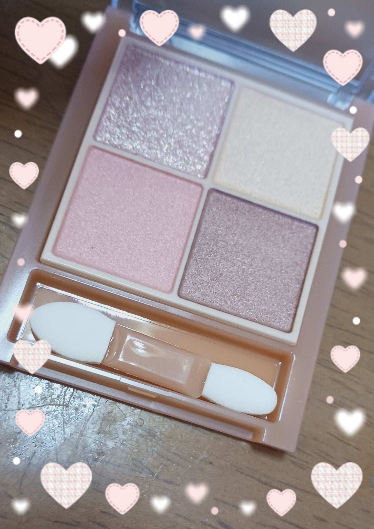 ベージュトーンアイシャドウ/CEZANNE/アイシャドウパレットを使ったクチコミ(1枚目)