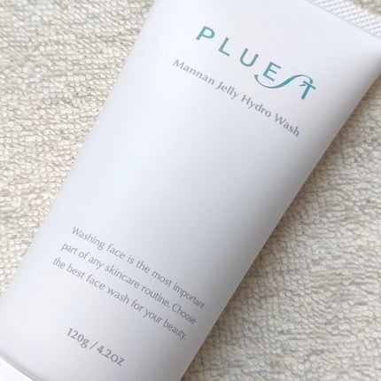 マンナンジェリーハイドロウォッシュ/PLUEST/洗顔料を使ったクチコミ(3枚目)