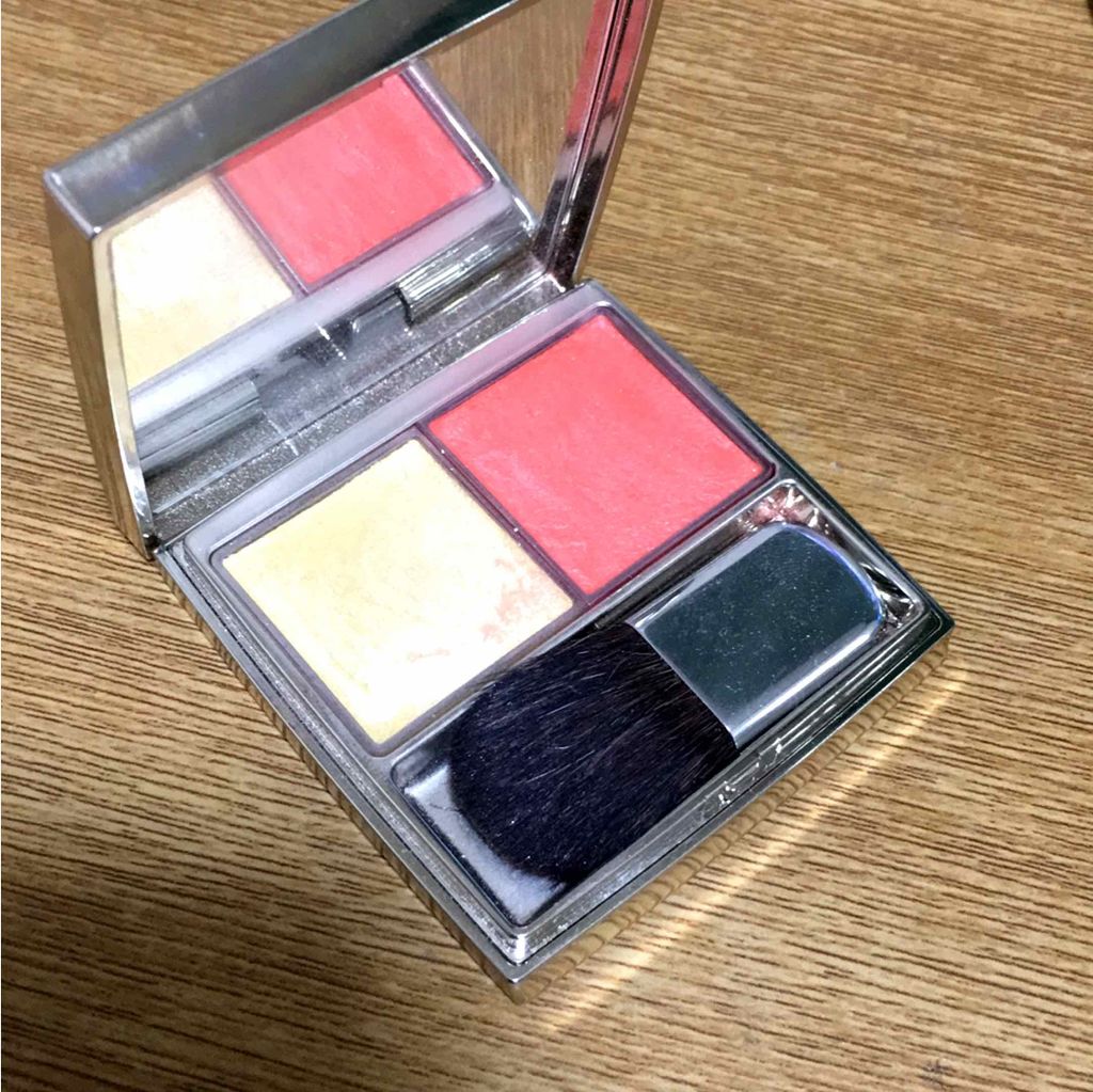 クリーミィ シアー パウダーチークス/RMK/パウダーチークを使ったクチコミ（1枚目）