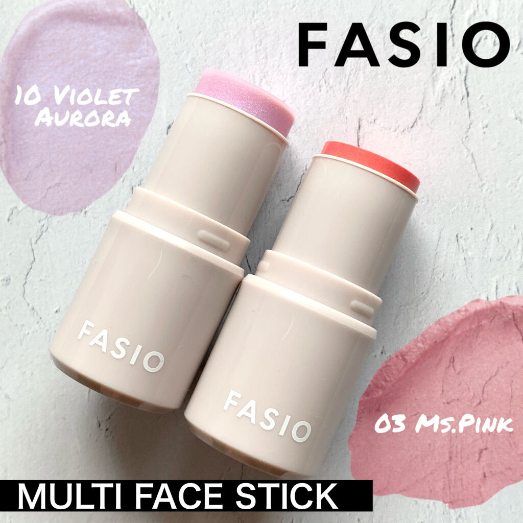 マルチフェイス スティック/FASIO/ジェル・クリームチークを使ったクチコミ（1枚目）