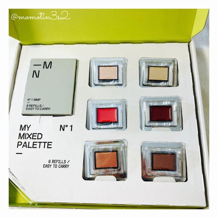 MY MIXED PALETTE 6色カスタムパレット 07 ICONIC/MN/マルチパレットを使ったクチコミ(3枚目)