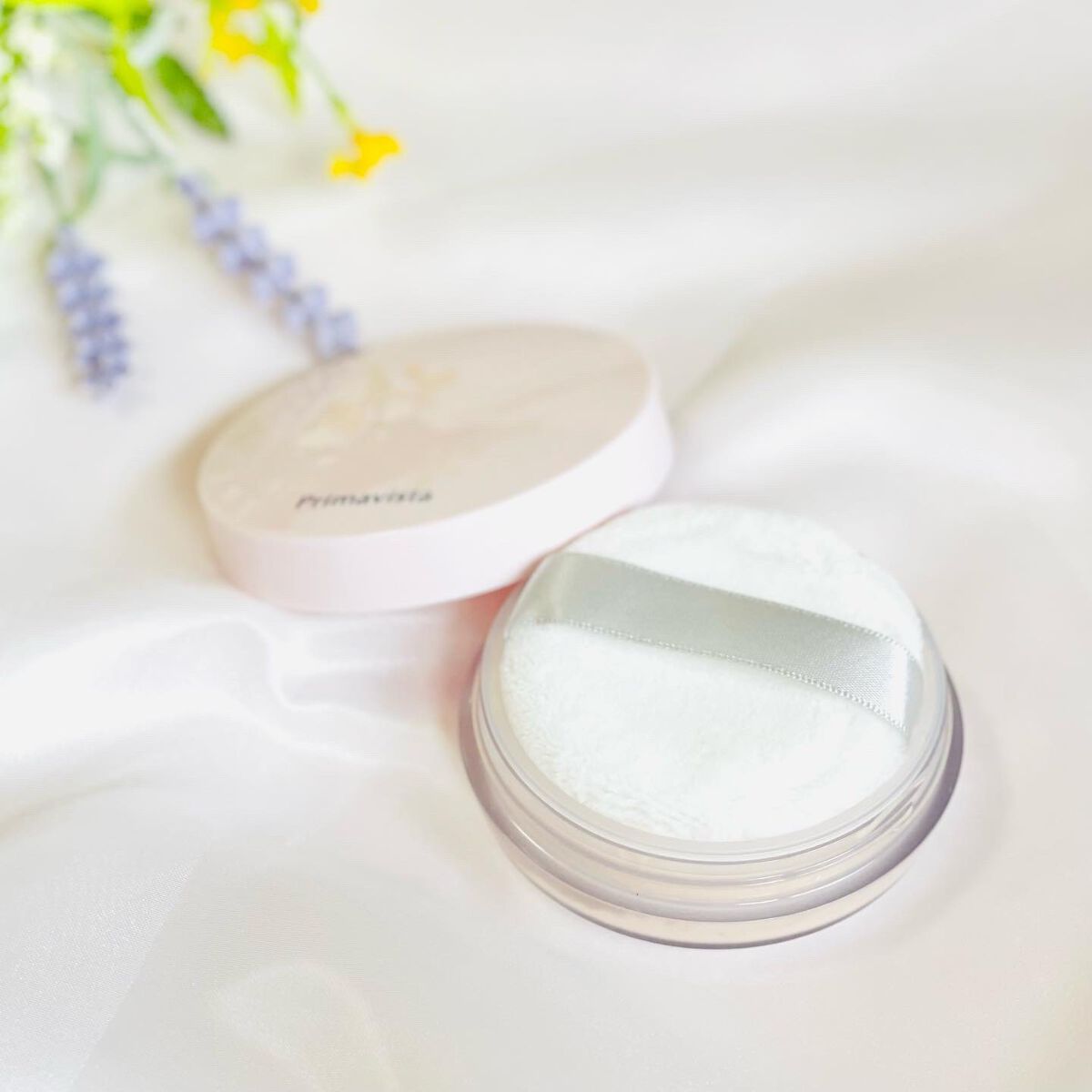 さらさらロングキープパウダー/プリマヴィスタ/ルースパウダーを使ったクチコミ（2枚目）