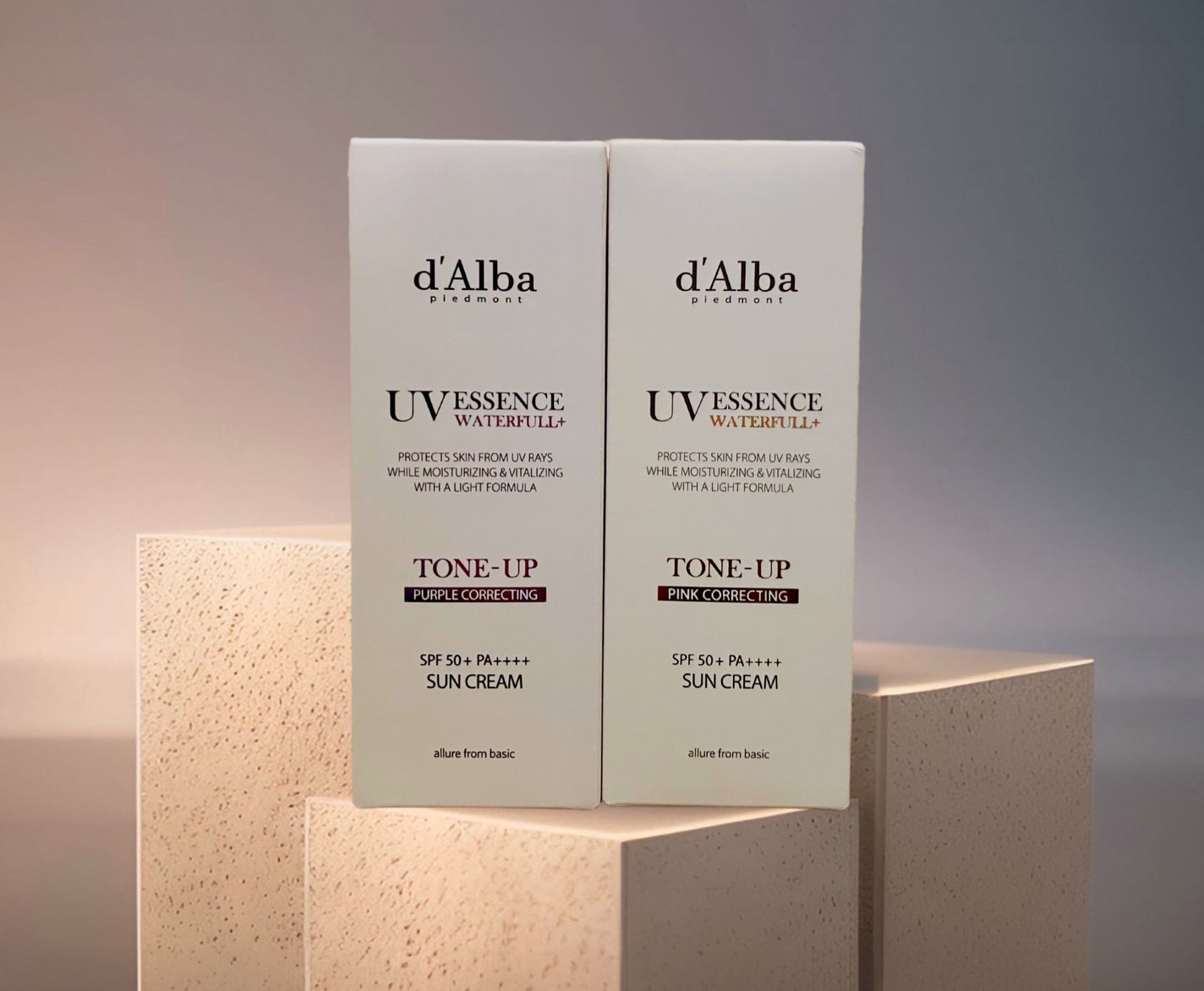 ダルバ ウォータフル トーンアップ サンクリーム(パープル)/ダルバ/日焼け止めクリームを使ったクチコミ(4枚目)