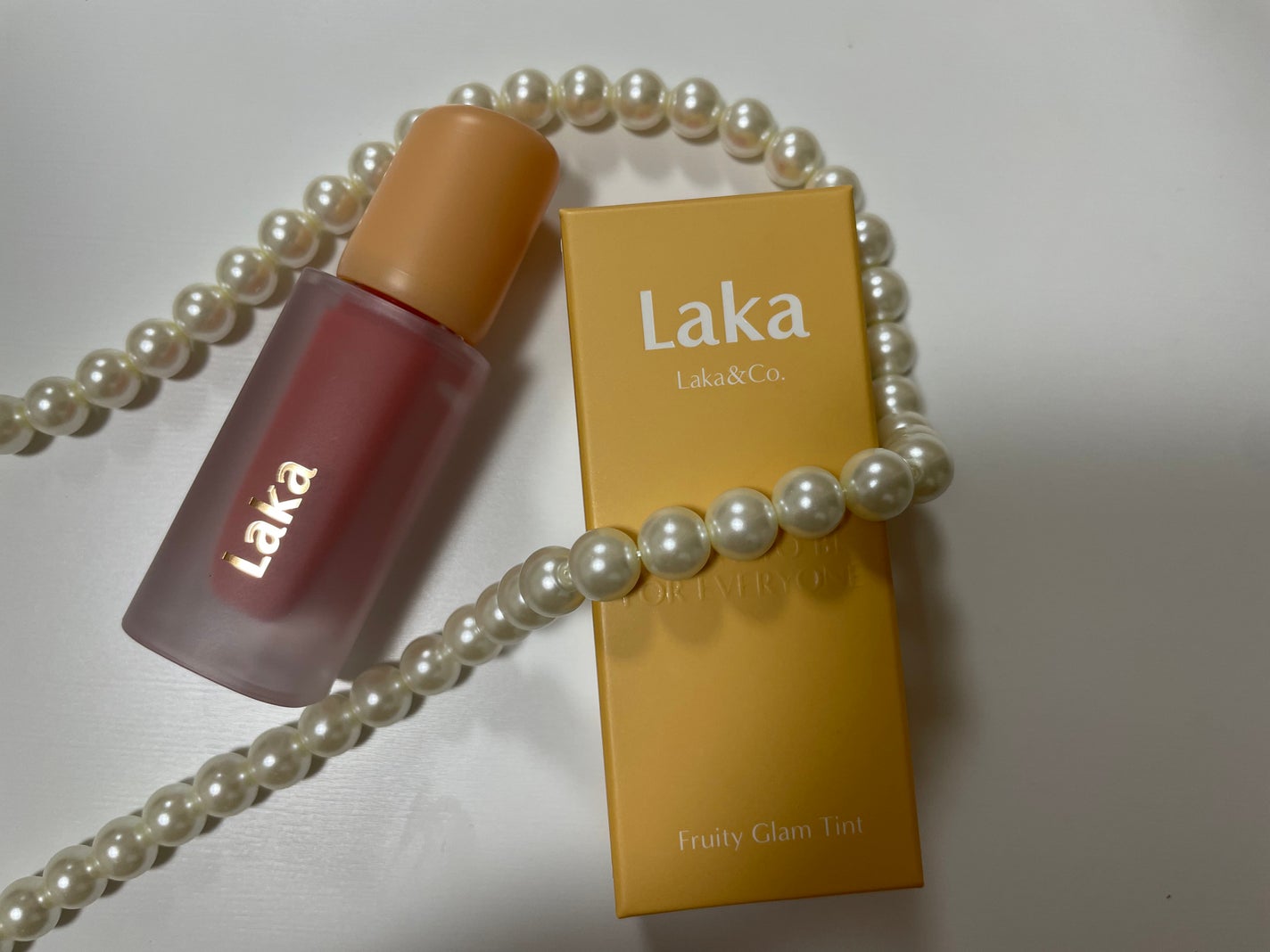 フルーティーグラムティント/Laka/リップティントを使ったクチコミ(1枚目)