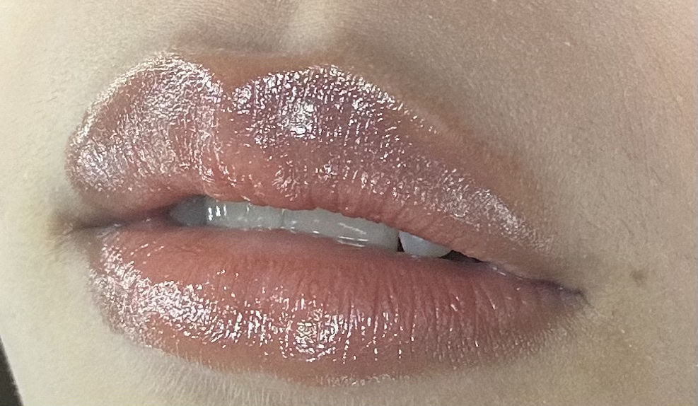 リップカラーシールド 01 フィグブラウン/CEZANNE/口紅を使ったクチコミ（1枚目）