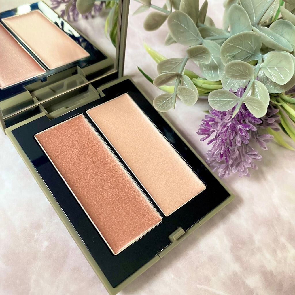 THREE シマリング グロー デュオ/THREE/クリームハイライトを使ったクチコミ(1枚目)