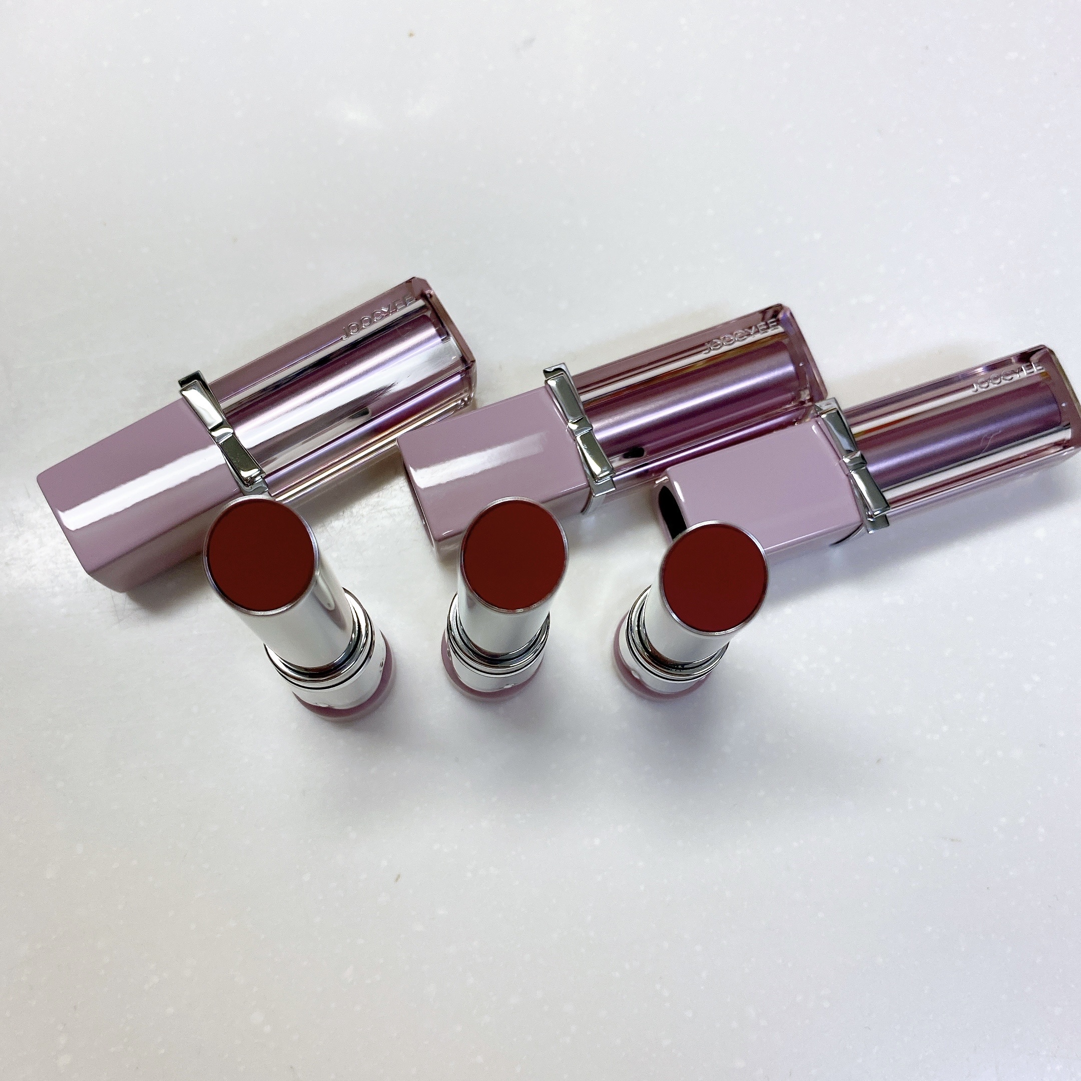 SILVER RIBBON  グロウセラムルージュ 402 ナイトローズ/Joocyee/口紅を使ったクチコミ（1枚目）