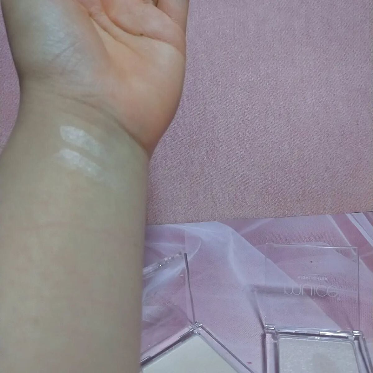 うるみハイライター/muice/パウダーハイライトを使ったクチコミ(3枚目)