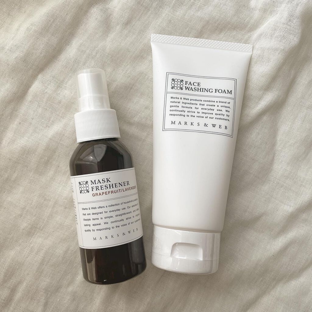 ハーバルウォッシングフォーム ラベンダー／カモミール/MARKS&WEB/洗顔フォームを使ったクチコミ（1枚目）