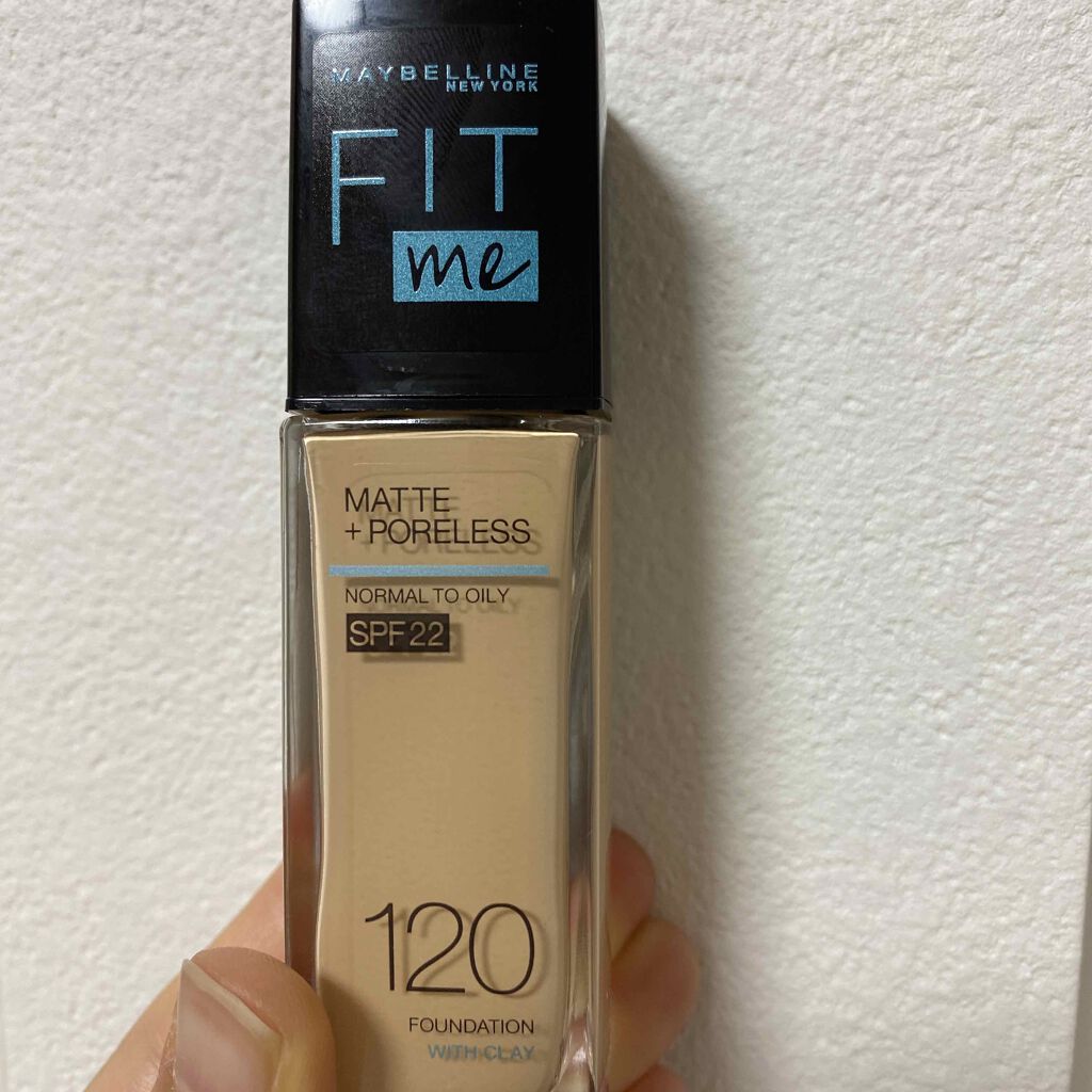 フィットミー リキッドファンデーション R/MAYBELLINE NEW YORK/リキッドファンデーションを使ったクチコミ(1枚目)